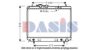 DAIHA 1640087402 Radiator, engine cooling